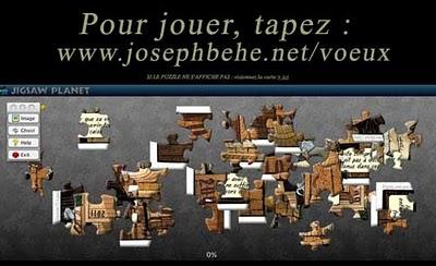 Les auteurs BD présentent leurs vœux : Joseph Béhé
