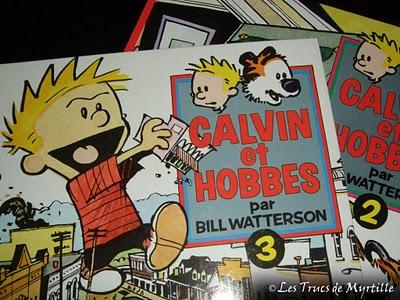 Calvin et Hobbes, du rouge dans la maison