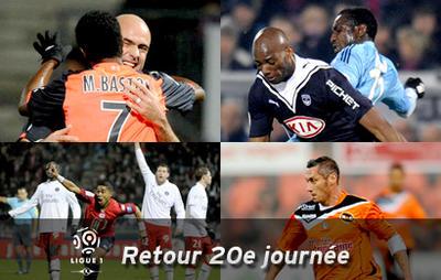 Football - Ligue 1 - Retour sur la 20ème journée