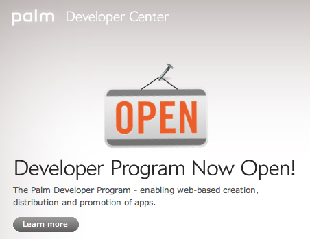 Palm Developer Program