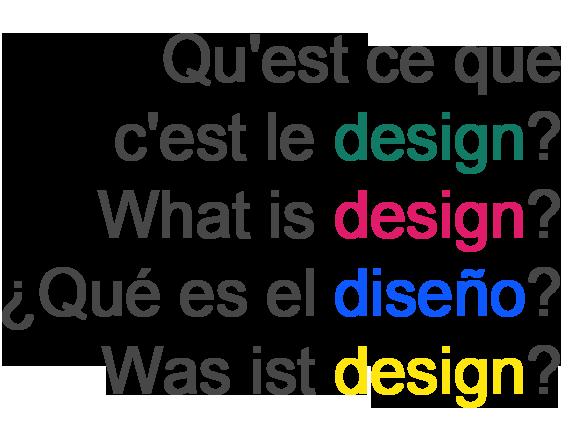 Qu’est ce que c’est le Design ?