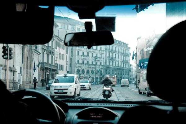Petit aperçu de Milan en taxi