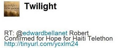 Robert Pattinson vient en aide aux sinistrés d'Haiti
