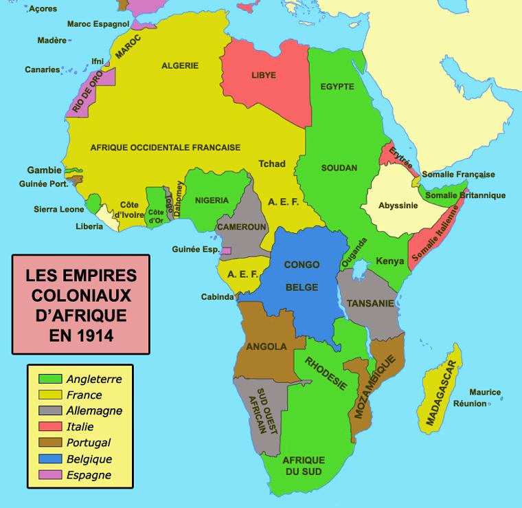 Les décolonisations de l'Afrique noire (1957-1960).