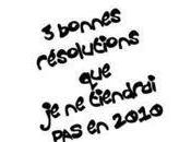 résolutions