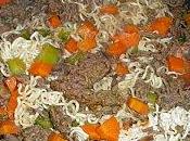 Nouilles sautées boeuf