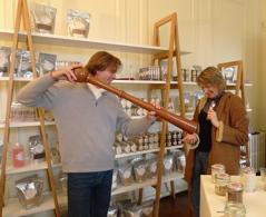 Dans les petits sacs sont les bonnes épices