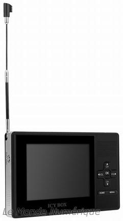 IB-MP102 TV portable avec un récepteur TNT