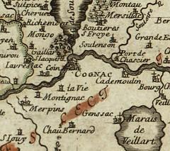Cartographie de Cognac