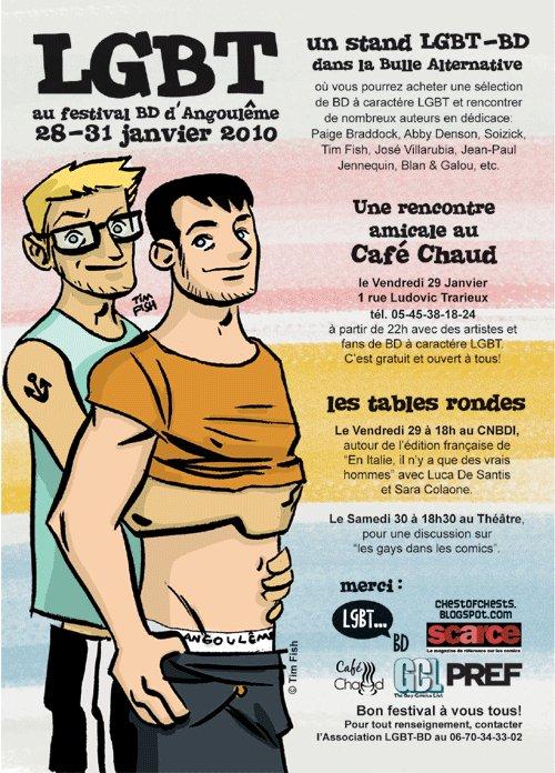LBGT BD : une association pour promouvoir la bande-dessinée LGBT donne RDV à Angoulême