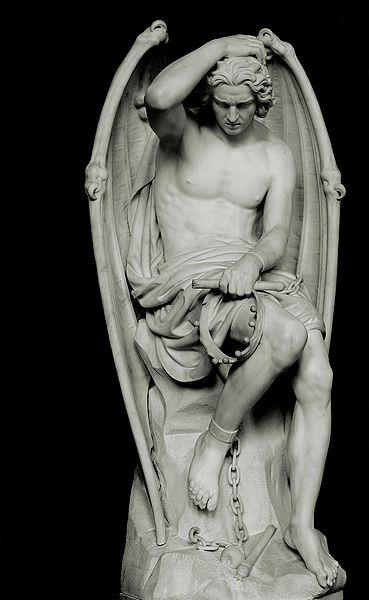 Guillaume Geefs, Diable/Lucifer (Cathédrale Saint-Paul de Liège)