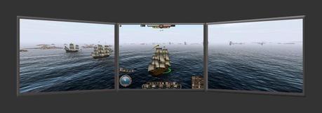 Aperçu de Anno 1404 et East India Company en triple écran