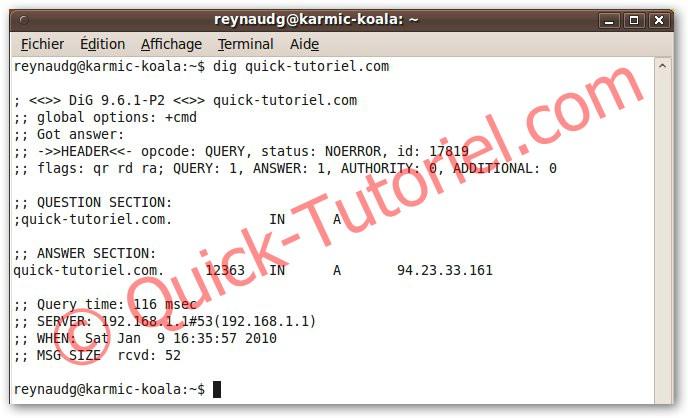 #149 Etablir un diagnostic réseau en mode terminal sous Ubuntu.