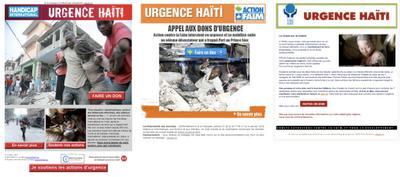 Séisme en Haiti : beaucoup d'initiatives sur la Toile et une chanson humanitaire de plus...