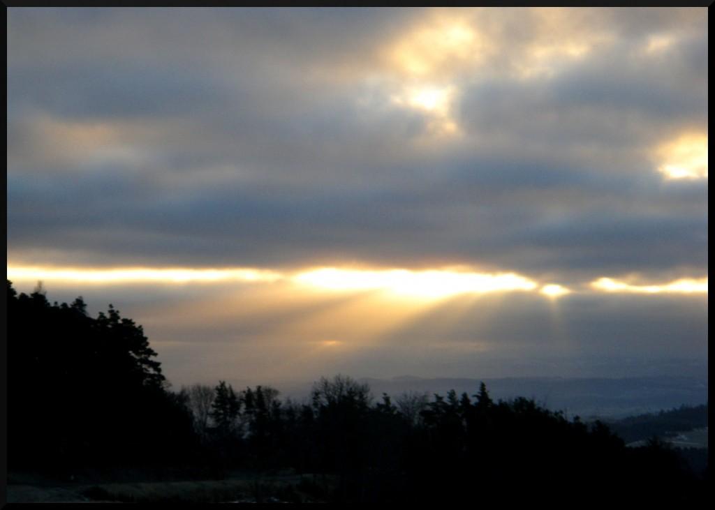 soleil et nuages