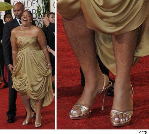 Golden Globes: elles ont osé les poils sur le tapis rouge!
