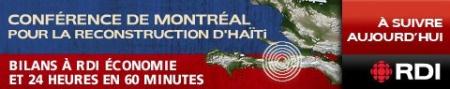 Conférence de Montréal pour la reconstruction d'Haïti