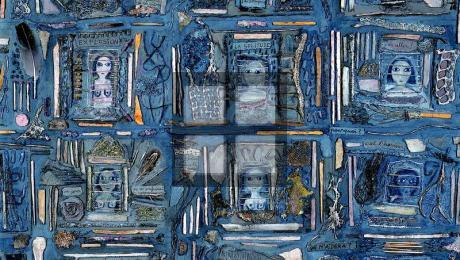 La liberté des femmes - 2000- (détail 2). © Marie Morel/Halle Saint-Pierre