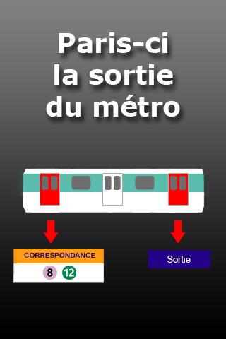 [Application IPA]MEGA Exclusivité : Paris-ci la sortie du Métro 1.0