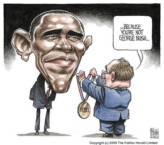Les raisons de l'attribution du prix Nobel de la paix à Barack Obama