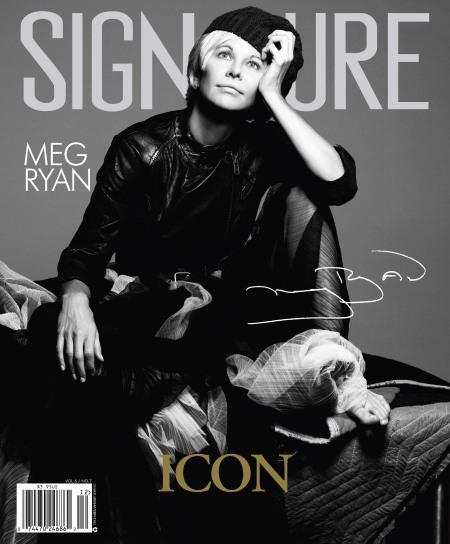 [couv] Meg Ryan pour Signature magazine