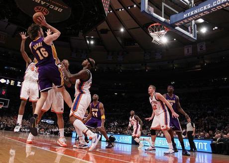 Lakers 115 @ Knicks 105 (22.01.2010)