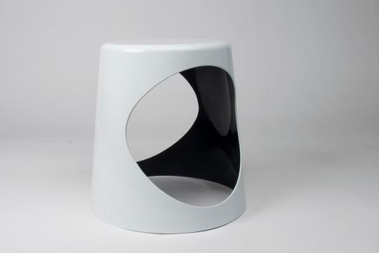 XLBoom - O2 Chair - blanc&noir