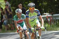 Ivan Basso emmène Stefano Garzelli sur le Giro 2009