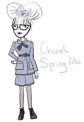 Rococo girl : by Chanel !