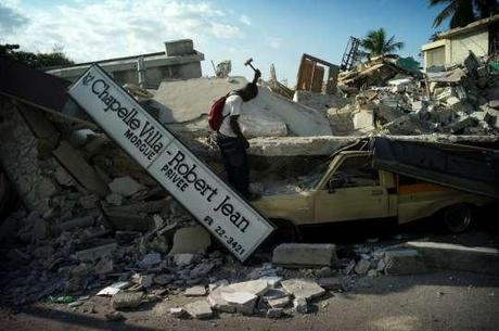 A Port-au-Prince, le 20 janvier 2010 (AFP PHOTO Olivier 
Laban Mattei) 