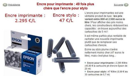 Plus d'encre ? Mon oeil !