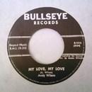 Andy Wilson : My Love,My Love / Teenage Martha (Juke Box) - Vinyles d'occasion - Achat et vente