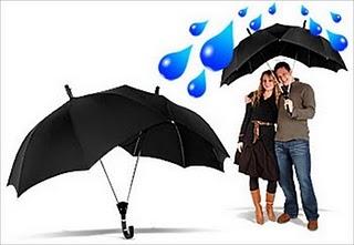 Un parapluie pour amoureux
