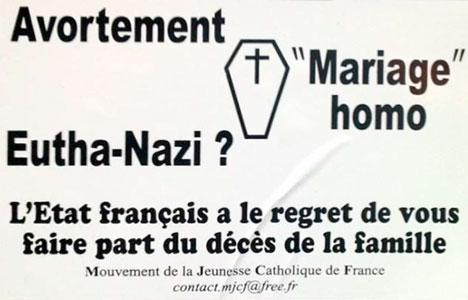 De jeunes catholiques s'en prennent au Centre LGBT de Nantes