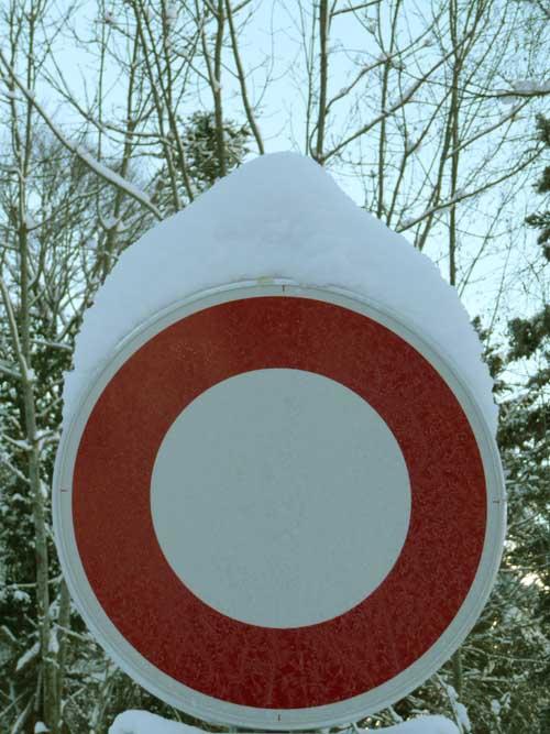 boules de neige interdites