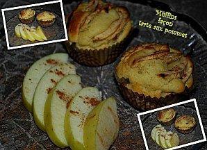 muffin-pomme