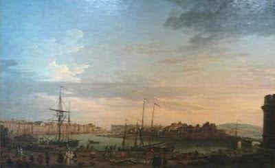 Les peintres à Dieppe en Normandie