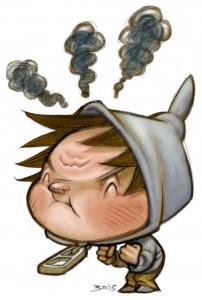 Fâche de chez fâché!