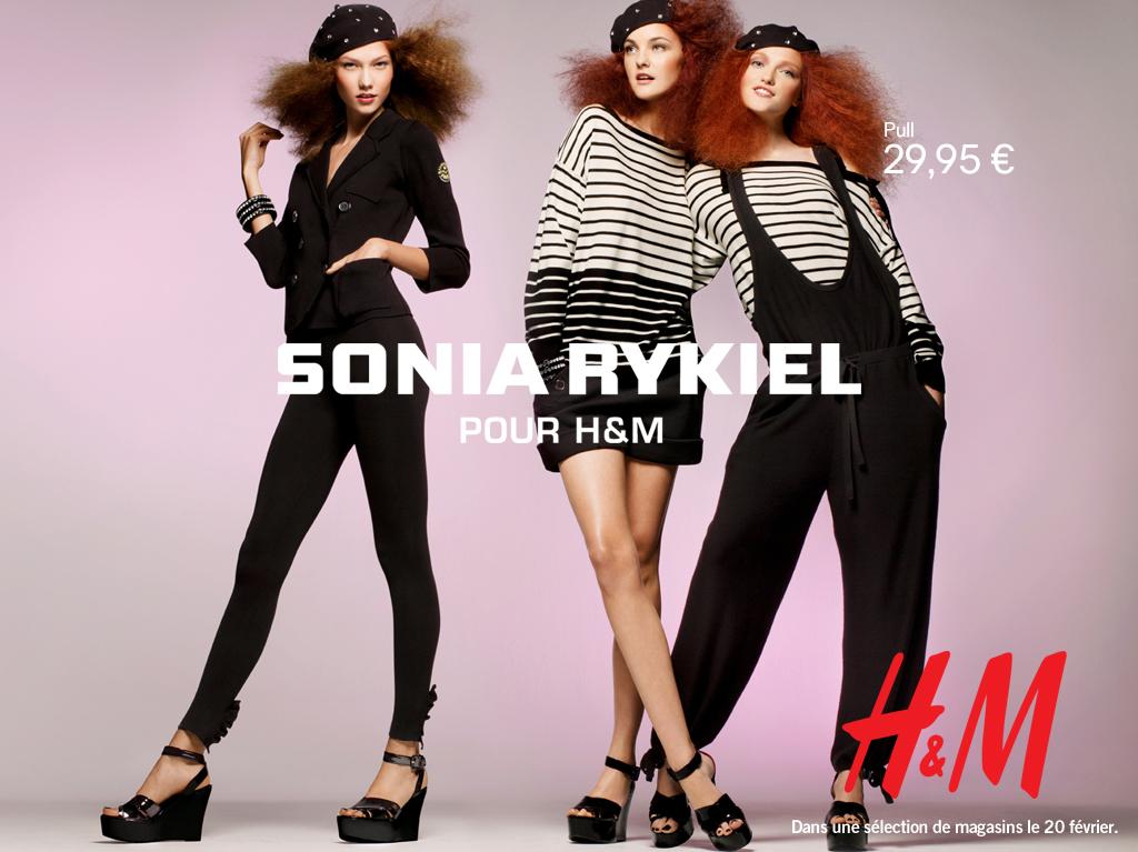 Sonia Rykiel pour H&M;, la maille !!
En exclusivité...