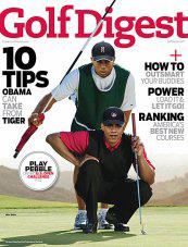 Tiger Woods as Obama's caddy.