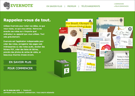 Evernote, notez tout partout