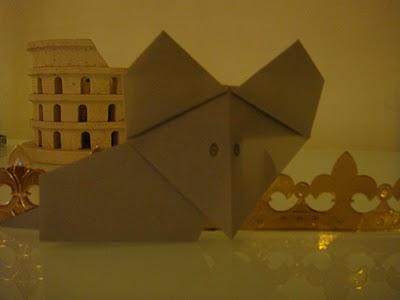la souris origami