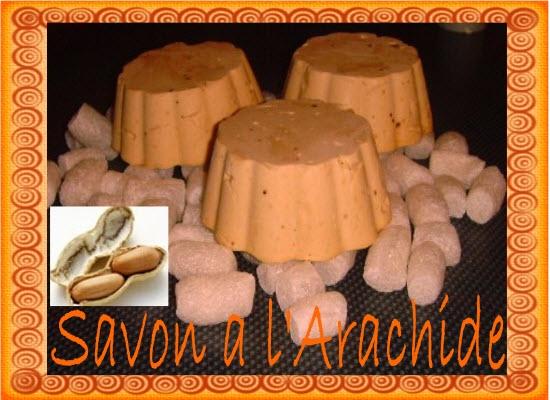 Savon à l'arachide