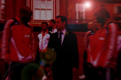 Quand Sarkozy vantait le travail, le talent des joueurs de Foot...