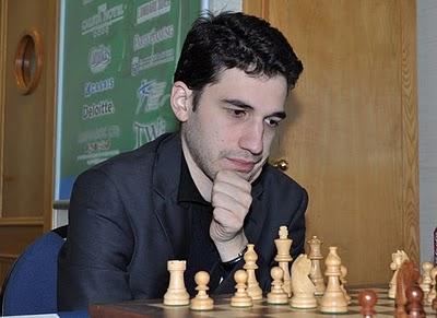 Le grand-maître d'échecs français Larent Fressinet