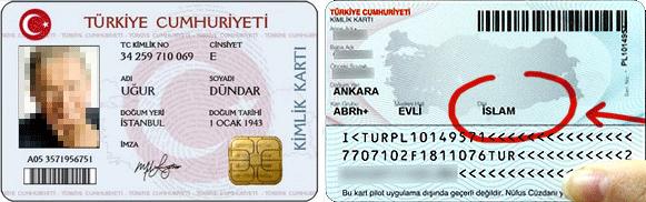 Mention obligatoire de la religion sur des documents d'identité et d'état  civil (CEDH, 2 février 2010, Sinan Işik c. Turquie) | À Voir