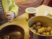 petit-déjeuner noix glands