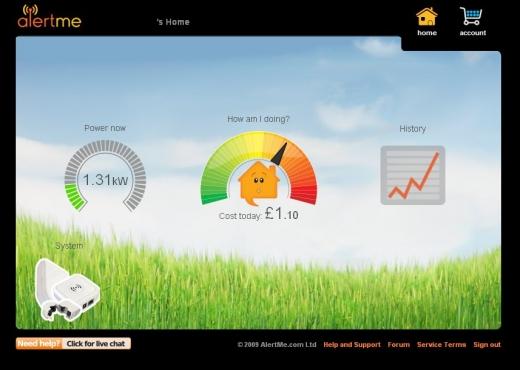 AlertMe - Carbon Tracker - Swing'O'Meter UI