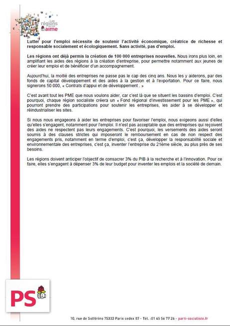 Face à la crise : maintenir l’emploi, accompagner les chômeurs, soutenir l’activité – Les Propositions du Parti socialiste