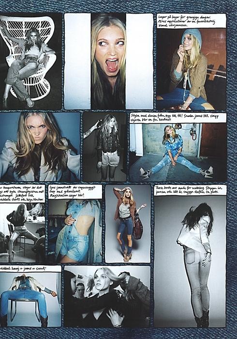 Elsa Hosk: Elle Sweden February 2010